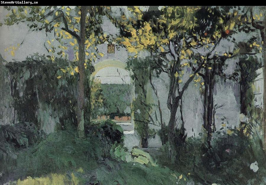 Joaquin Sorolla Sevilla match the old Garden